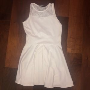 Girls white dress.